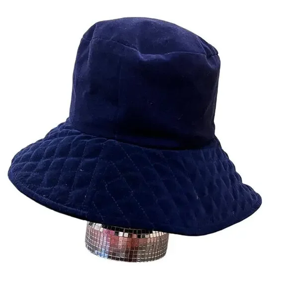 Liz Claiborne Vintage Blue Buckethat - Picture 5 of 9